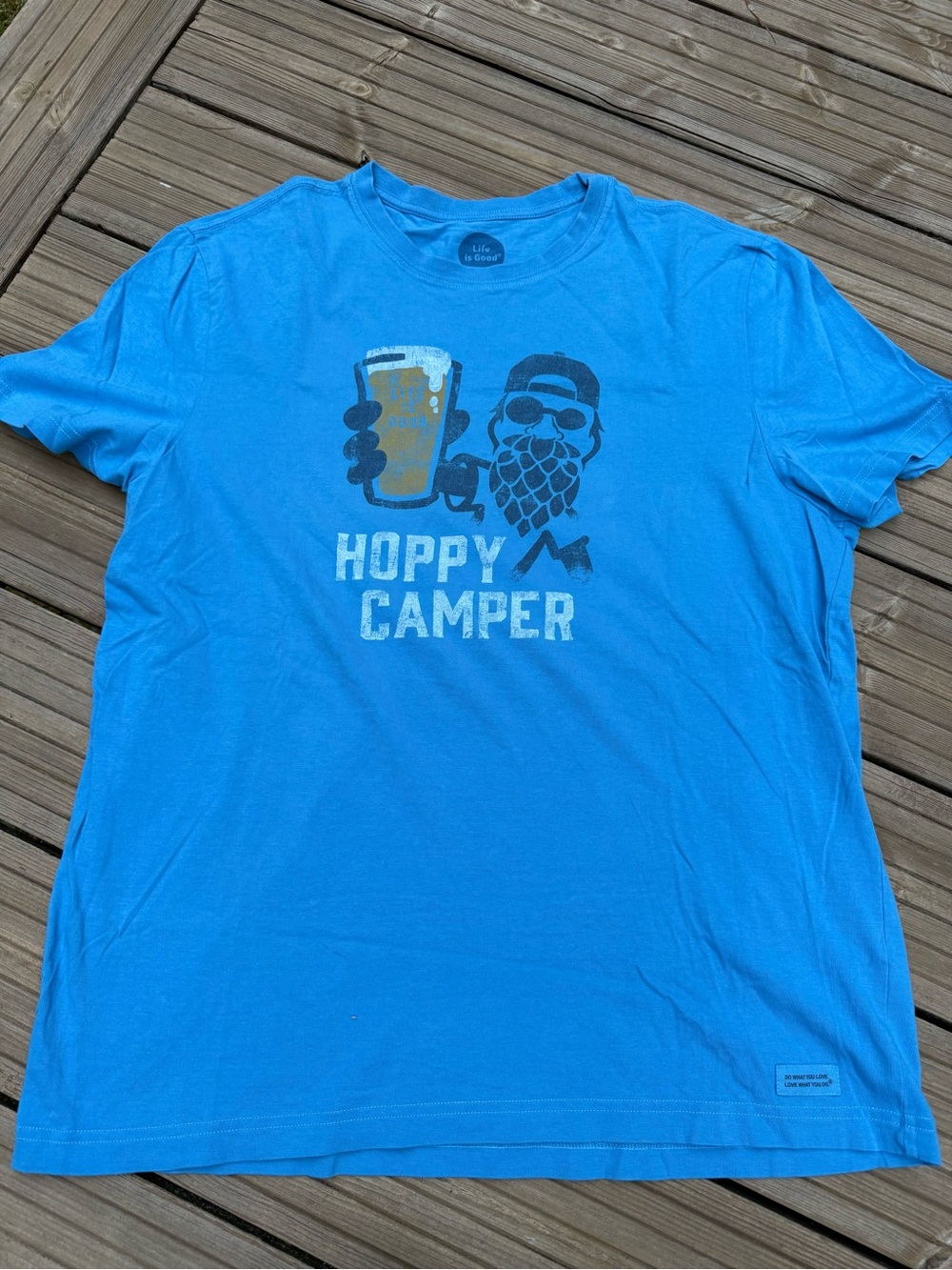 Hoppy Camper Life Is Good Tee